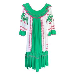 Vintage Mamo muumuu dress with pockets size 8